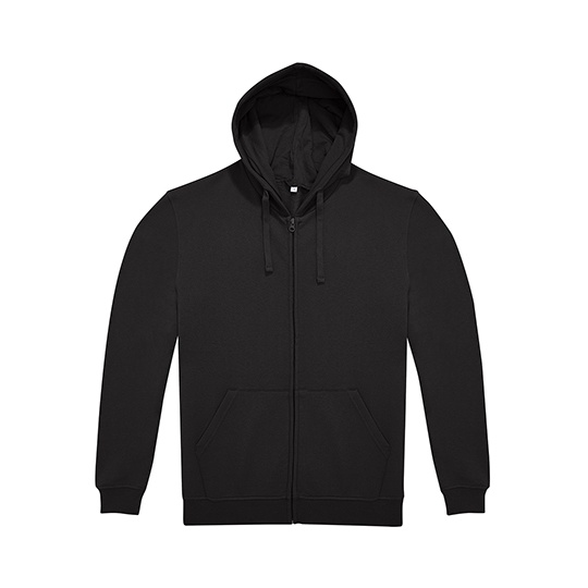 Bluza z kapturem na zamek BCWG009 - Black