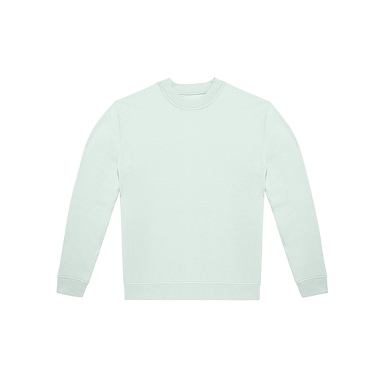 Bluza Klasyczna Swobodna Bawelniana Czesana BCWG004 - Blush Mint