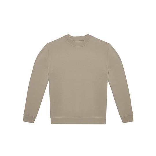 Bluza Klasyczna Swobodna Bawelniana Czesana BCWG004 - Mastic