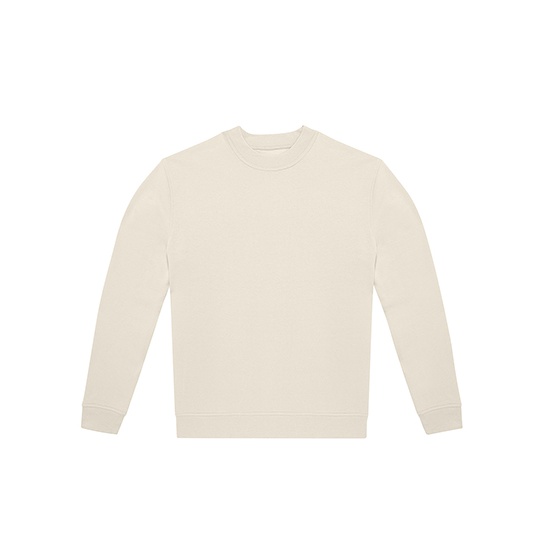 Bluza Klasyczna Swobodna Bawelniana Czesana BCWG004 - Off White