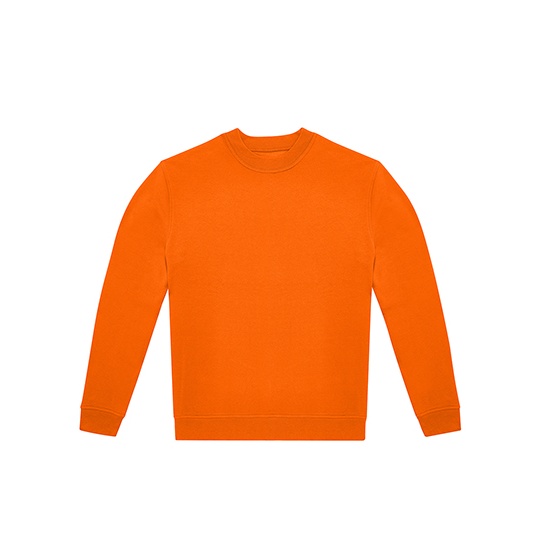 Bluza Klasyczna Swobodna Bawelniana Czesana BCWG004 - Orange