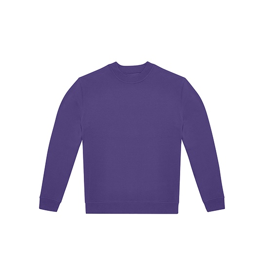Bluza Klasyczna Swobodna Bawelniana Czesana BCWG004 - Radiant Purple