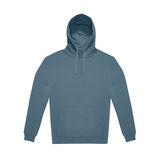 Bluza Klasyczna Bawelniana Czesana z Recyklingu BCWG005 - Nordic Blue