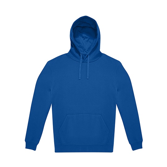 Bluza Klasyczna Bawelniana Czesana z Recyklingu BCWG005 - Royal Blue