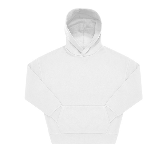 Bluza oversize z kapturem BCWG002 - White
