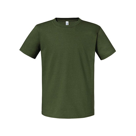 T-shirt dziecięcy klasyczny bawełniany JZ470K - Military Green