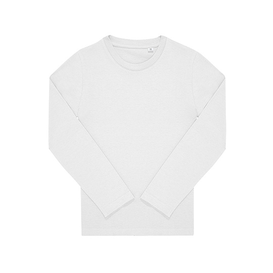 Koszulka Dziecięca Klasyczna Bawełniana BCTK003 - White