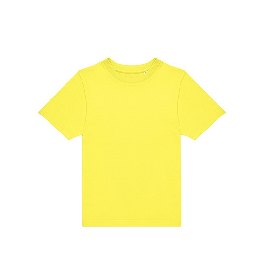 Koszulka Dziecieca Klasyczna Bawelniana BCTK001 - Solar Yellow
