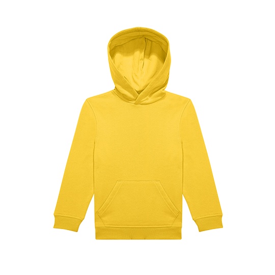 Bluza dziecieca z kapturem BCWK002 - Pop Yellow