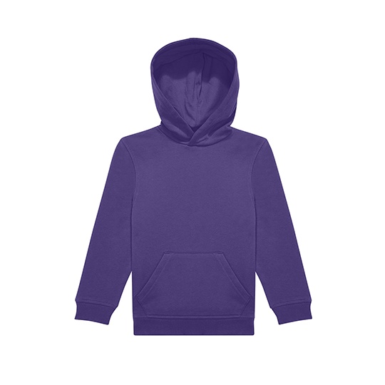 Bluza dziecieca z kapturem BCWK002 - Radiant Purple