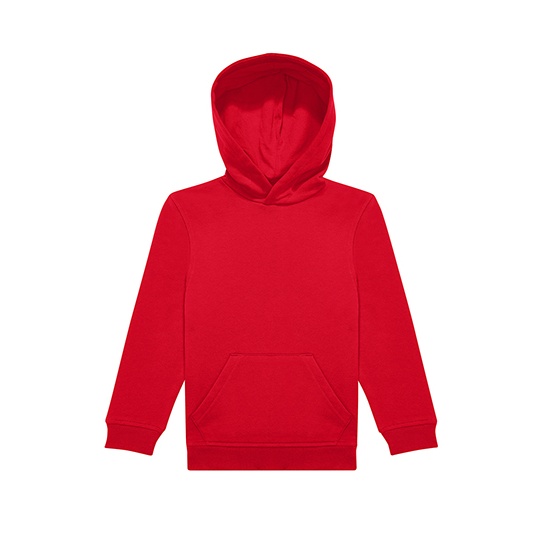 Bluza dziecieca z kapturem BCWK002 - Red
