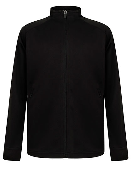 Bluza Dresowa Dziecięca Poliester Interlock FH873 - Black