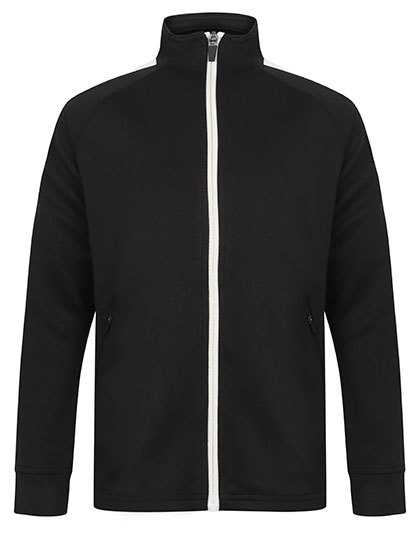 Bluza Dresowa Dziecięca Poliester Interlock FH873 - Black & White