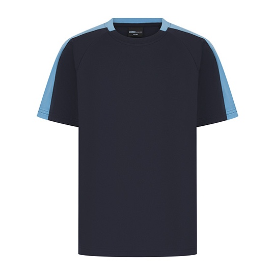 Koszulka Dziecieca Sportowa Odprowadzajaca Wilgoc FH292 - Navy & Sky