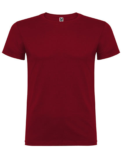 Koszulka Dziecięca Krótki Rękaw Bawełniana RY6554K - Garnet Red 57