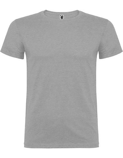 Koszulka Dziecięca Krótki Rękaw Bawełniana RY6554K - Heather Grey 58