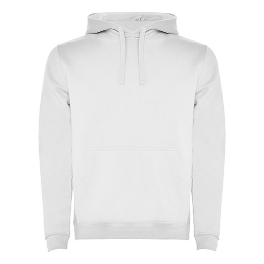 Bluza dziecięca z kapturem i kieszenią kangurka RY1067K - White 01