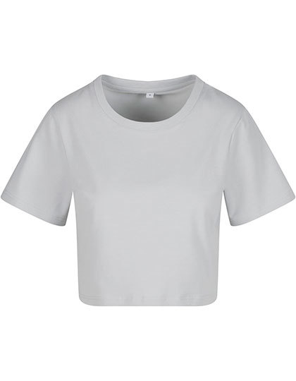 Krótki T-shirt Oversize NM006 - Light Asphalt