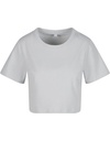 Krótki T-shirt Oversize NM006 - Light Asphalt