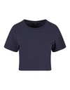Krótki T-shirt Oversize NM006 - Navy