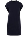 Sukienka Klasyczna Bawełniana NM026 - Navy