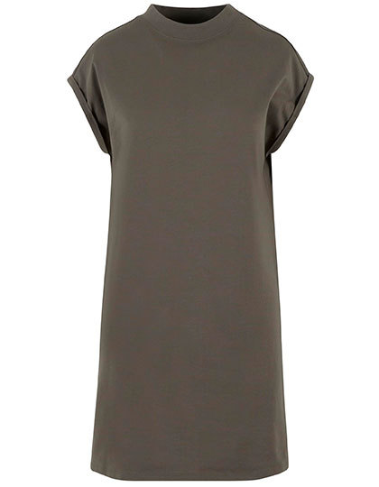 Sukienka Klasyczna Bawelniana NM026 - Olive