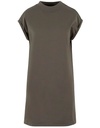 Sukienka Klasyczna Bawełniana NM026 - Olive