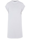 Sukienka Klasyczna Bawełniana NM026 - White