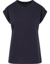 T-shirt Damski Klasyczny Bawełna Organiczna NM007 - Navy