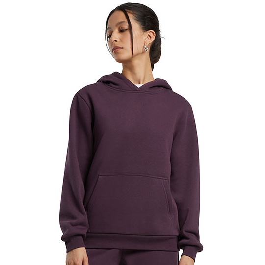 Damska bluza z kapturem BY289 - Plum Purple