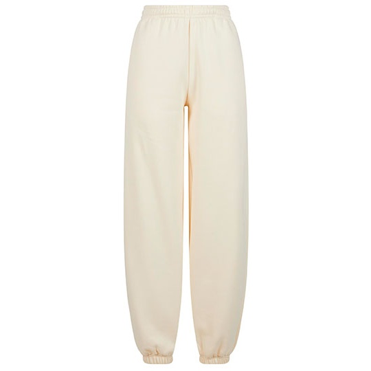 Damskie puszyste spodnie dresowe BY291 - White Sand