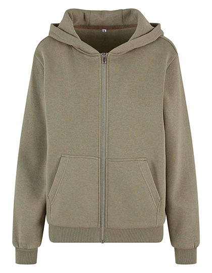 Bluza Damska Luzna Bawelniana BY290 - Pale Olive