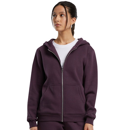 Bluza Damska Luzna Bawelniana BY290 - Plum Purple