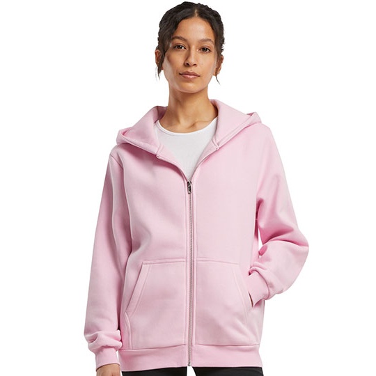 Bluza Damska Luzna Bawełniana BY290 - Soft Pink