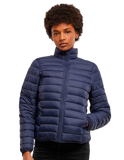Kurtka Damska Lekka Pikowana Poliester Recykling NM030 - Navy