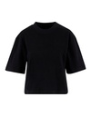 Damski T-shirt Oversize NM008 - Black