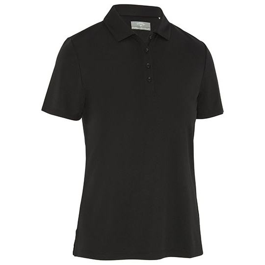 Koszulka Polo Damska Poliester Odprowadzajacy Wilgoc CW511 - Caviar