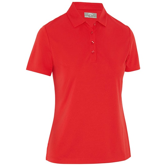 Koszulka Polo Damska Poliester Odprowadzajacy Wilgoc CW511 - True Red