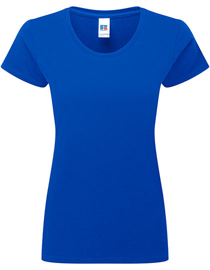 Damski klasyczny T-shirt Z180F - Bright Royal