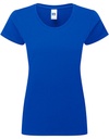 Damski klasyczny T-shirt Z180F - Bright Royal