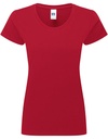 Damski klasyczny T-shirt Z180F - Classic Red