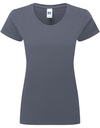 Damski klasyczny T-shirt Z180F - Convoy Grey (Solid)