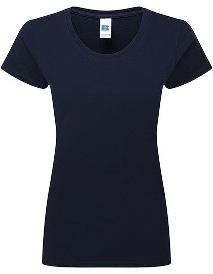 Damski klasyczny T-shirt Z180F - French Navy