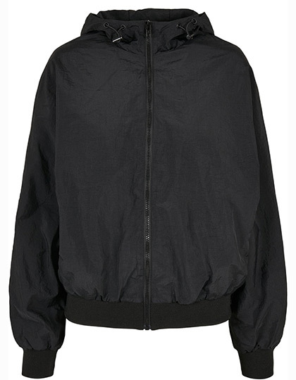 Kurtka Damska Oversize Poliamidowa BY182 - Black