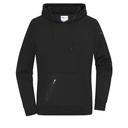Damska bluza interlock slim JN8045 - Black
