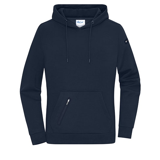 Damska bluza interlock slim JN8045 - Navy