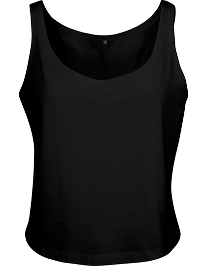 Top Damski Oversize Bawelniany BY051 - Black