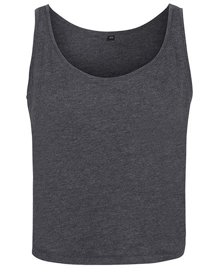 Top Damski Oversize Bawelniany BY051 - Charcoal (Heather)