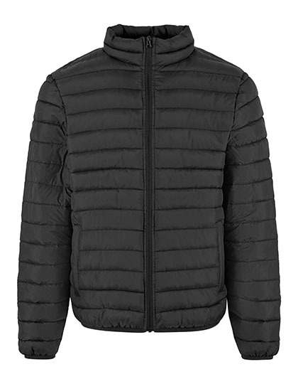 Lekka pikowana kurtka ze stojka NM031 - Black