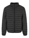 Lekka pikowana kurtka ze stojka NM031 - Black